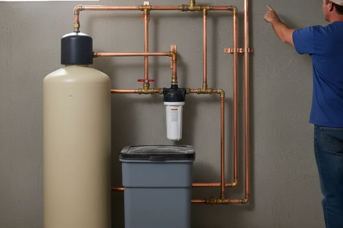 Whole-house water treatment system installed in Sturbridge